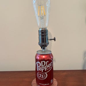 Dr. Pepper　ビンテージライト　アドバタイジング Dr Pepper Lamp - Etsy