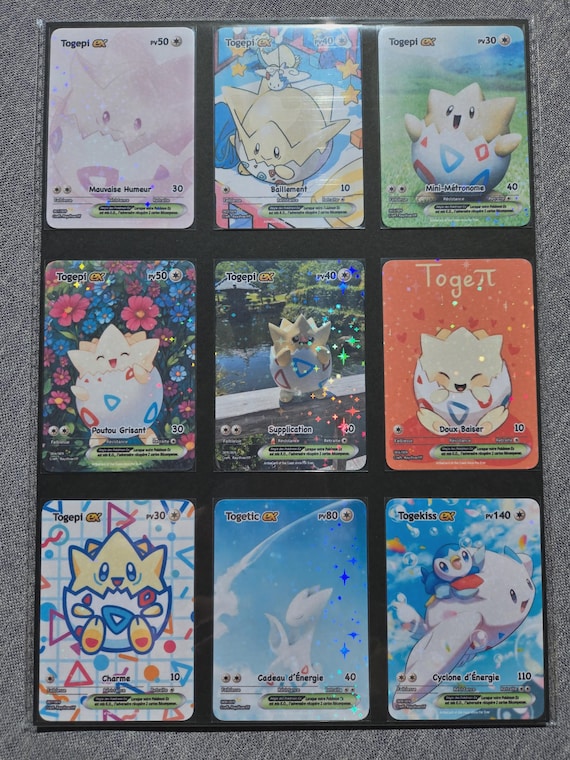 Pokmon Cards Togepi Set Full Art