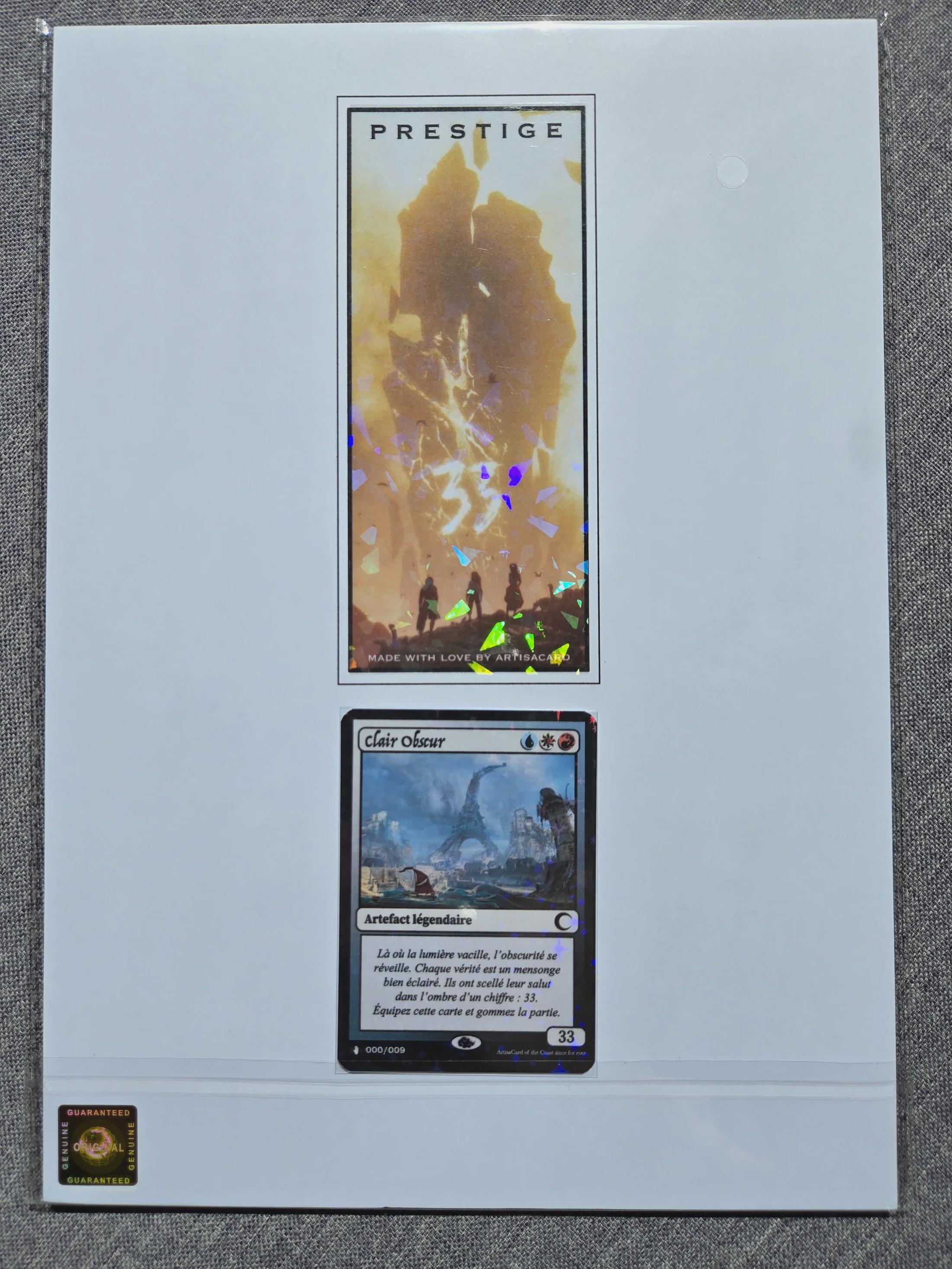 Light and Dark Expedition 33 Cards - Magic MTG Style - Etsy