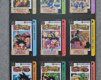 Vintage Japanese Bandai Dragon Ball Z Data Carddass Cards (lot of
