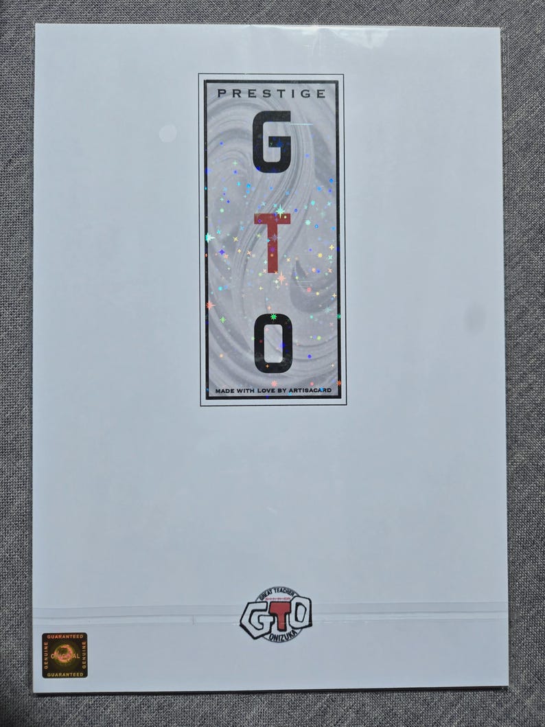 Gto Letters GTO Great Teacher Onizuka Cards - Pokémon Style - Etsy