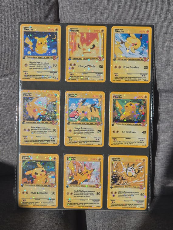 wizards of the coast pokemon cards CUSTOM 1999 Wizards of the Coast 3pc Pokemon Base Set Unlimited Booster Foil Pack