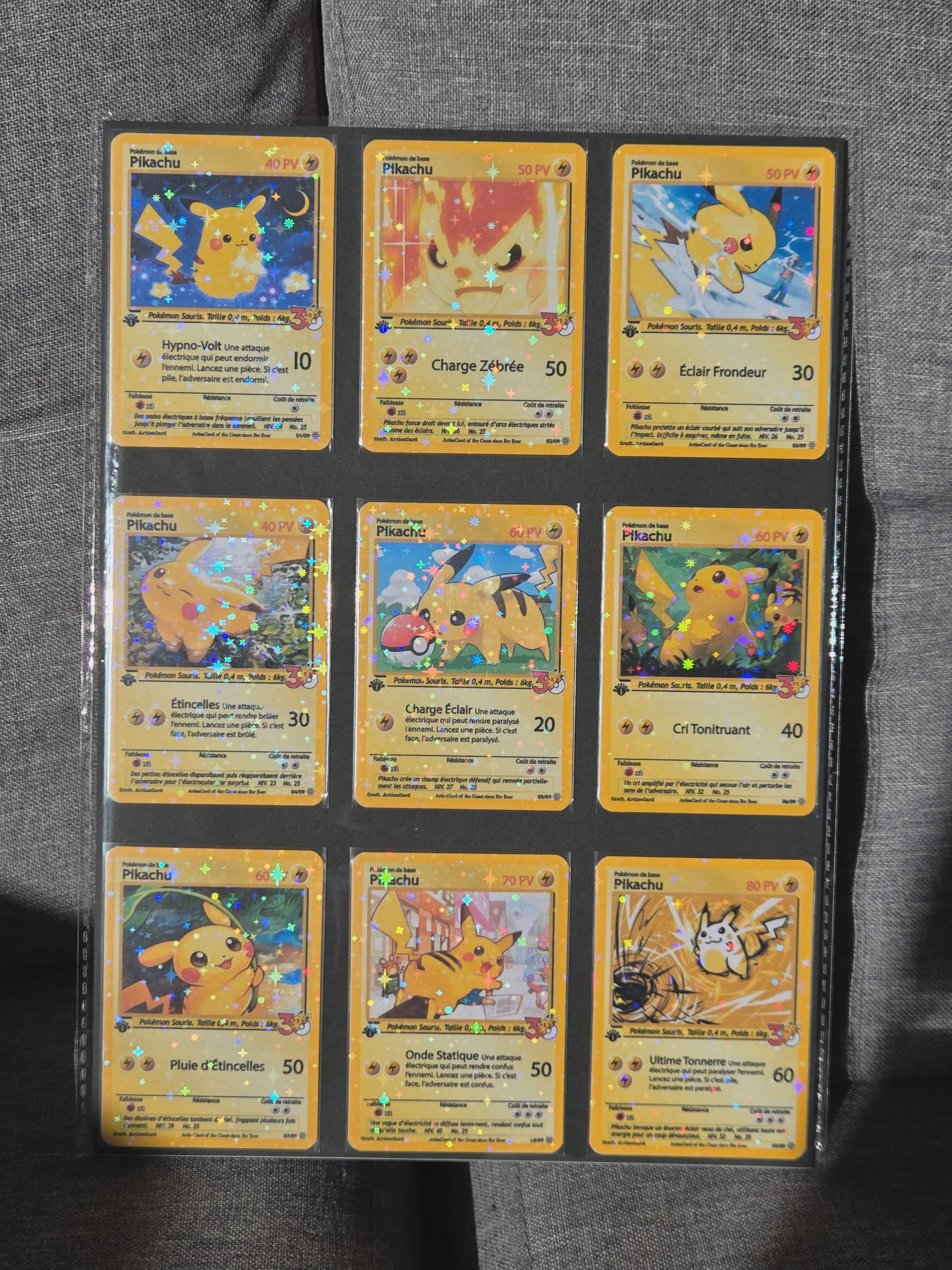 50th anniversary pokemon cards 30th Celebrations FULL SET REVEAL!  Japan2UK this card is the perfect way to showcase your collection. The Pokmon and Van Gogh