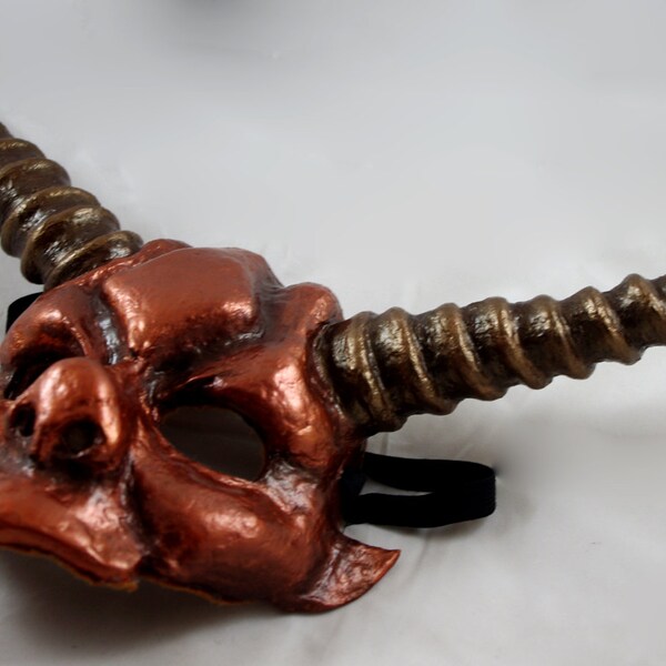 Goblin King Jareth's Mask Labyrinth - hand sculpted and hand-painted papier mache David Bowie