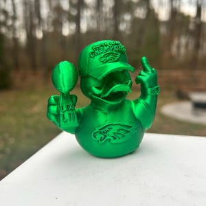 Philadelphia Eagles Duck – 3D Printed Desk Decor, Football Fan Gift