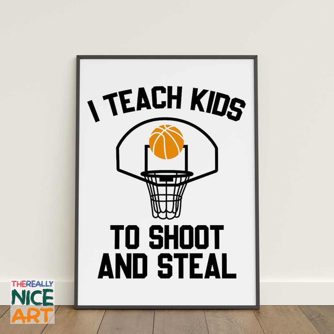 Basketball Coach PRINTABLE Wall Art, High School Coach Print, Locker ...