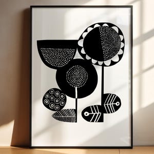 Strange Flower print - An open edition giclee print from an original illustration.