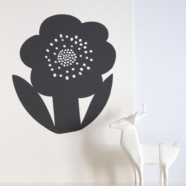 Winter Rose print - An open edition giclee print from an original paper cut illustration.