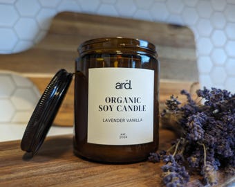 Organic Soy Wax Candles