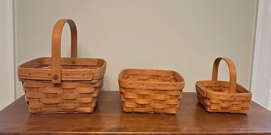 Longaberger ロンガバーガー バスケット 3個まとめセット Longaberger ロンガバーガー バスケット 3個まとめセット Set Of 3
