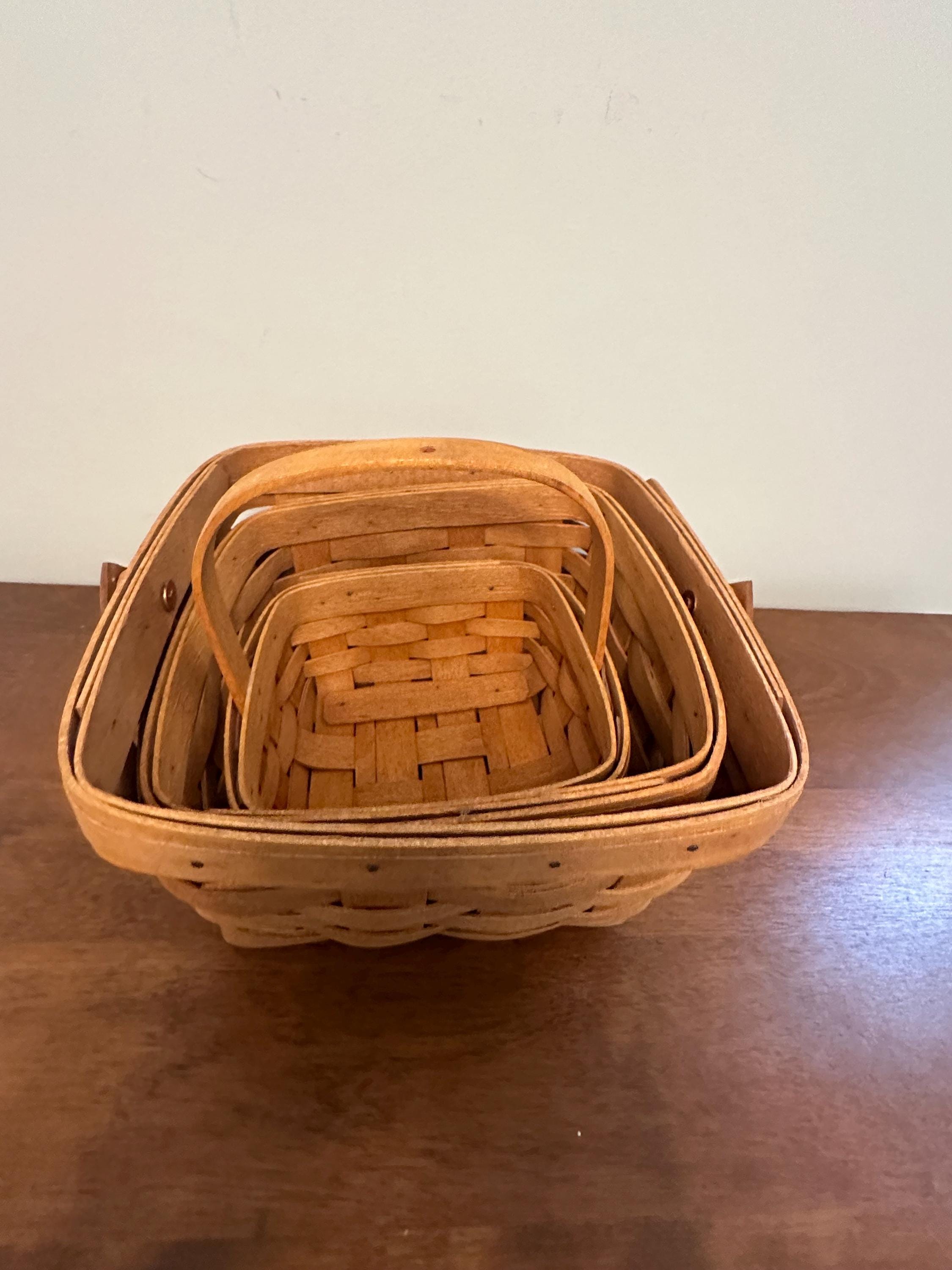 ロンガバーガーバスケット（3個セット） - Etsy 日本