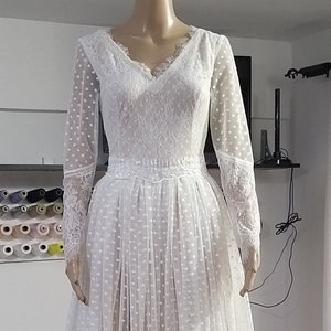 DDP Polka Dot Wedding Dress DDP