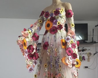 DDP Floral Wedding Gown DDP