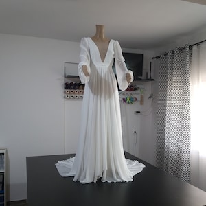 DDP Chiffon Wedding Dress DDP