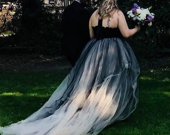 Black Wedding Dress