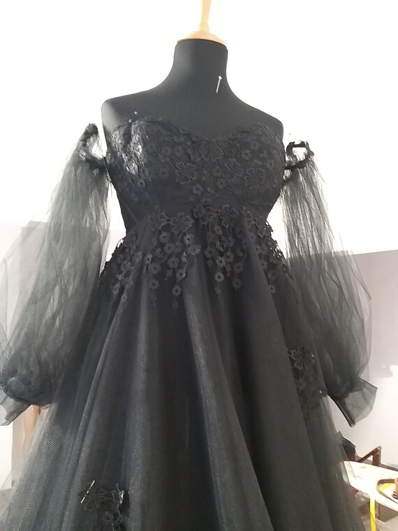 DDP マタニティ ブラック ウェディングドレス DDP - Etsy 日本