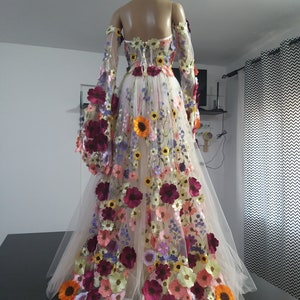 Floral Long Gown image 7