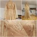 Gold Star Dress Celestial Wedding Dress 