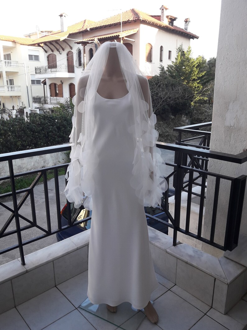 Slip Dress Bias Cut Gown Simple Wedding Dress Silky Simple Wedding Dress Simple Maxi Dress Bias Cut Dress
