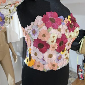 Bridal Bustier Lace Top
