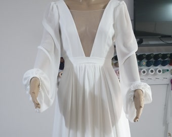 DDP Chiffon Wedding Dress DDP