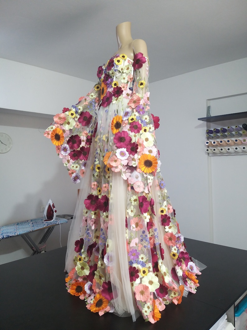 Floral Long Gown image 5