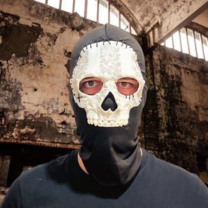 Tactical Ghost Skull Mask – Ghost Inspired - Stealth Warrior-Inspired Cosplay Gear for Airsoft & Themed Events