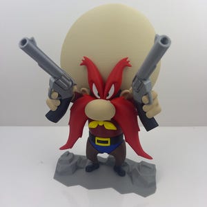 Yosemite Sam Vinyl Figure – Cartoon Villain Collectible Toy
