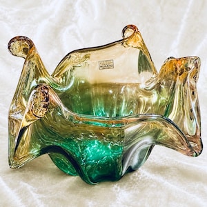 Vintage Murano Glass With Label - Etsy