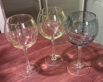 Mikasa cheers collection balloon wine glasses set of 3