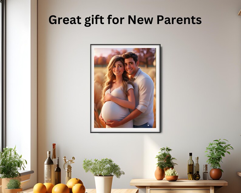 Cartoon Portrait from photo Christmas Pixar Character cartoon drawing Custom Cartoon Portrait Cartoon Me Pixar Style Custom Anime portrait image 9