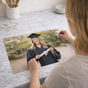 Custom Puzzle from Photo, Personalized Family Puzzle, Custom Photo Puzzle Gift, Family Photo Gift, Personalized Jigsaw Puzzle image 4