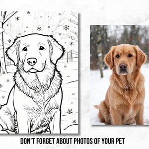 写真からぬり絵を作成、印刷したカスタムぬり絵、写真から印刷できる家族向けアクティビティ 画像 2