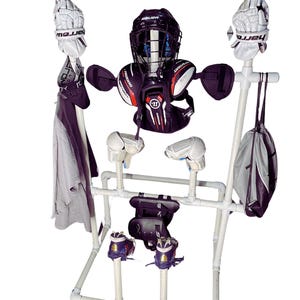 Plan stoiska ze sprzętem do lacrosse - plan PDF DIY [pobierz]