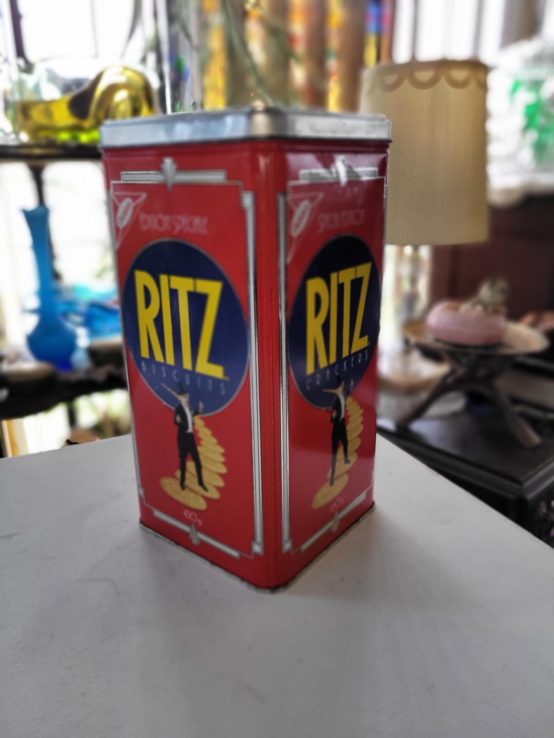 Ritz Collector Tin 1990. Retro Kitchenware. Vintage - Etsy