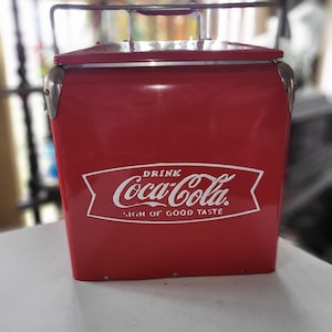 Coca-Cola Drink Cooler vintage style from the 1990.