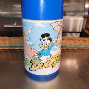 Ducktales vintage Aladdin thermos 1980