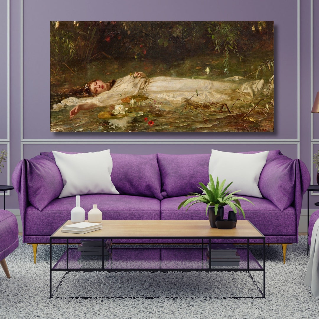 ophelia by friedrich heyser   alkowifie art   Digital Art & AI, People