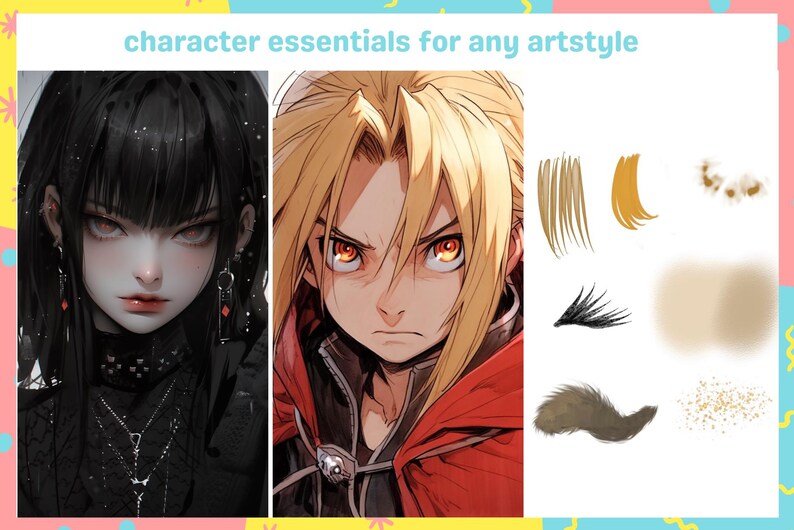 Procreate Brushes: Digital Beginner Art Essentials, 53 Brushes for ...