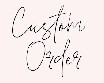 Made-to-Order Item – Your Unique Design - Custom Order