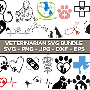 Veterinarian SVG Bundle\ Animals Svg\ Pet Doctor Svg\ Doctor Svg\ Animal Doctor Svg\ Dog Svg\ Cat Svg\ Small Animals Svg\ Cricut Svg