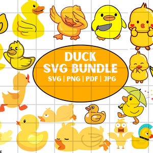Duck Svg Bundle, Rubber Ducky Svg, Rubber Duck Svg, Duck Clipart, Duck Cut File, Duck Png, Rubber Duck Clipart, Yellow Duck Svg, Svg