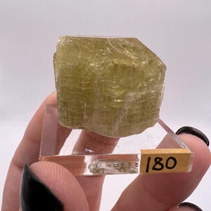 Golden Apatite - Crystal Lode Pegmatite in Devil’s Canyon, near Eagle, Eagle Co., Colorado