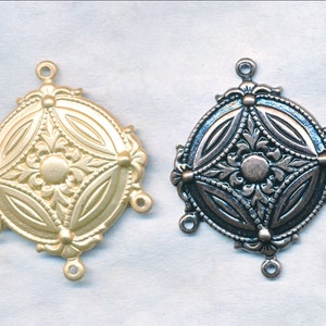 CHARM-EARRING FINDINGS--6 Pieces Per Order