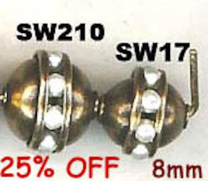 10 Pieces 8MM and 10MM Sale Pricing-25/% off PEARL and BRASS BEADS