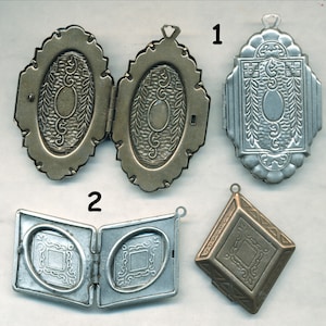 FAB VINTAGE LOCKETS--Eins pro Bestellung