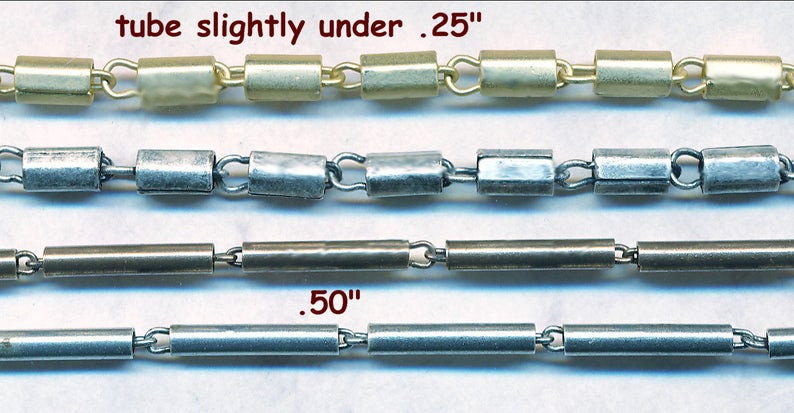 GREAT VINTAGE Chains Two Styles Sold by the Foot