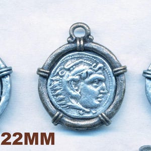 BEAUTIFUL CAST PENDANTS - --  1 Coin Pendant  per order