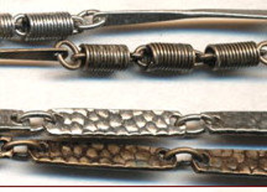 GREAT VINTAGE Chains Two Styles, Sold by the Foot - Etsy