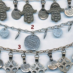SAMPLE NECKLACE 18-19&quot; 3 Different Designs Made In Bali Findings